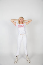 Load image into Gallery viewer, Country Western White/Red Ring Tee